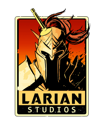 Logo for Larian Studios