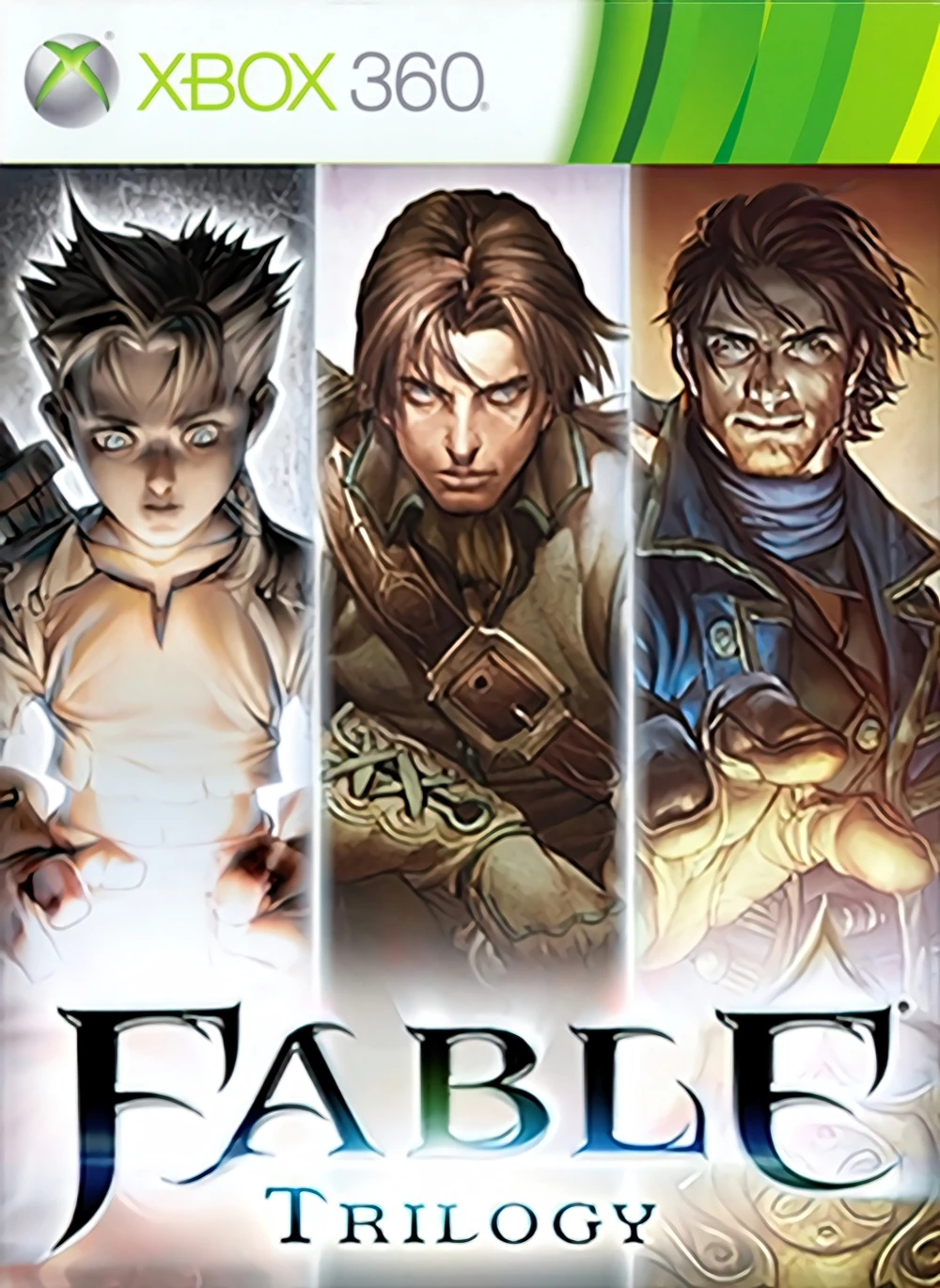 Xbox 360 Artwork of Fable Trilogy