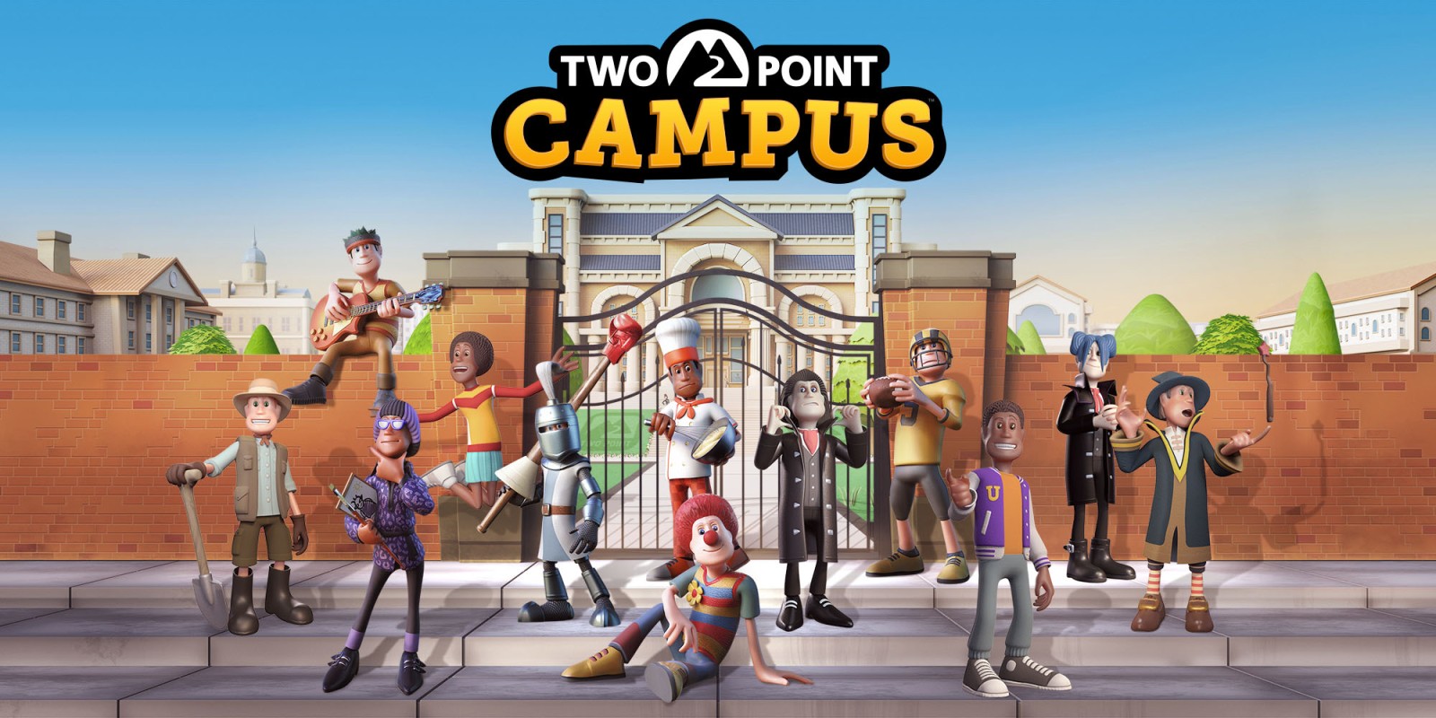 Two Point Campus Artwork