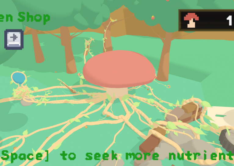 Screenie from Humongous Fungus.